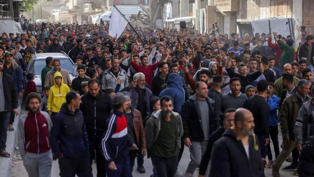 Anti-Hamas protest from AFAs x